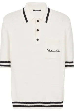 Balmain Polo med broderet logo