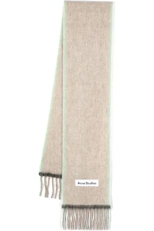 Acne Studios Uldtørklæde med logo
