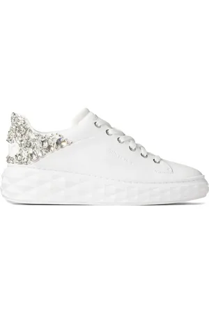 Jimmy Choo Diamond sneakers med krystaludsmykning