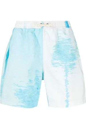 BLUE SKY INN Badeshorts med abstrakt tryk