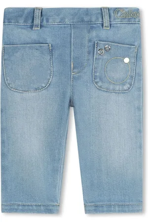 Chloé Jeans med lige ben og påsyet lomme