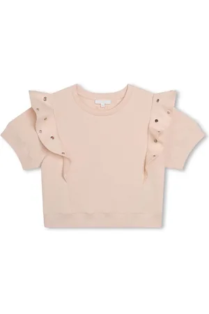 Chloé T-shirt med nitteudsmykning