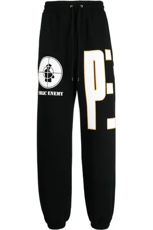 NEIGHBORHOOD X Public Enemy joggingbukser med logotryk