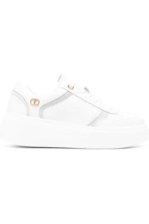 Twin-Set Kraftige sneakers med logoplade