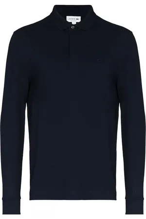 Lacoste Langærmet polo med broderet logo