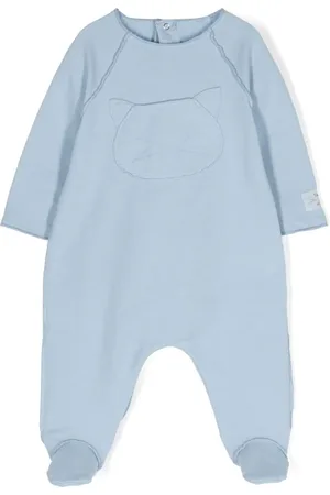 TEDDY & MINOU Langærmet bodysuit med katte-applikation