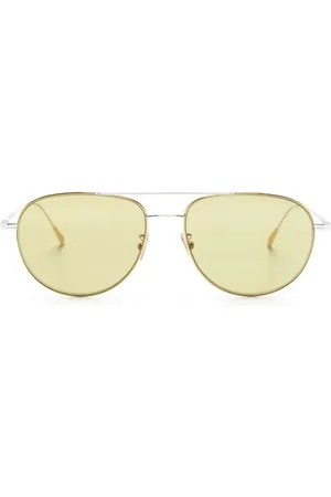CUTLER & GROSS Tofarvede pilot-solbriller