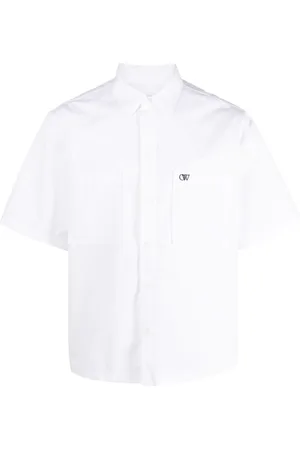 OFF-WHITE Summer Heavycot skjorte