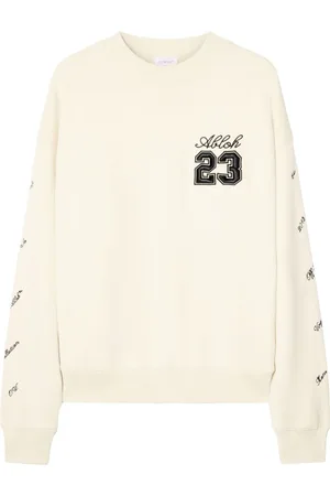 OFF-WHITE 23 Skate sweatshirt med broderet logo