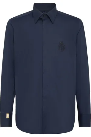 BILLIONAIRE Skjorte med broderet logo