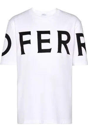 Salvatore Ferragamo T-shirt med logotryk