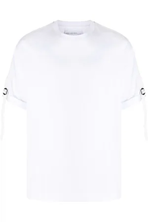 Neil Barrett T-shirt med dobbelt spænderem