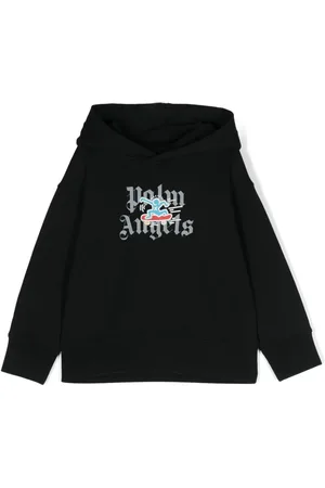 Palm Angels X Keith Haring hættetrøje med logotryk