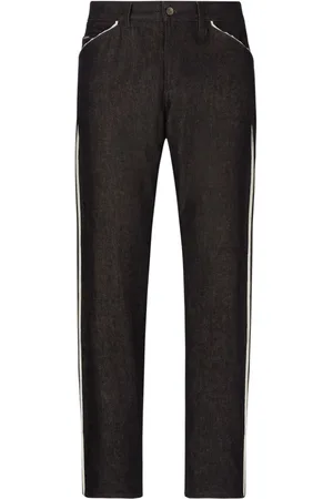 Dolce & Gabbana Jeans med lige ben og kantning
