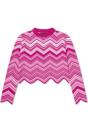 Missoni Striktrøje med zigzag-mønster