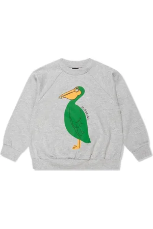Mini Rodini Pelican sweatshirt i økologisk bomuld