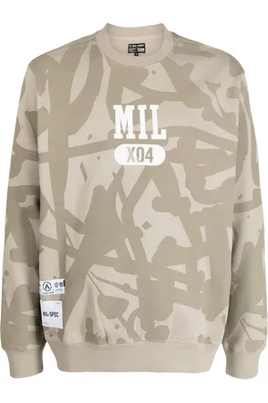 Izzue Sweatshirt med rund hals og logotryk