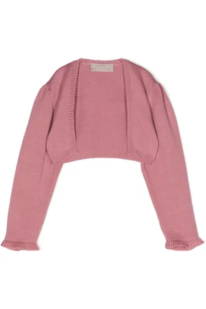 LA STUPENDERIA Cardigan med ribbet kant