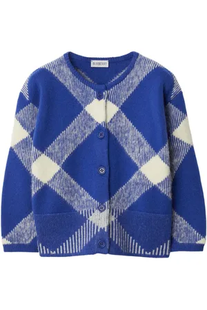 Burberry Vintage-ternet cardigan i strik