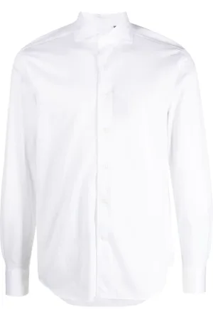 corneliani Skjorte med spread-krave