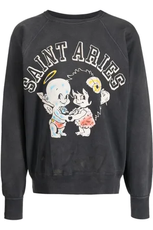 SAINT MXXXXXX Sweatshirt med logotryk