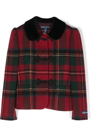 Ralph Lauren Skotskternet bomberjakke