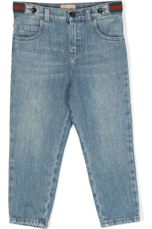 Gucci Joggingbukser med Web-stribe og lige ben
