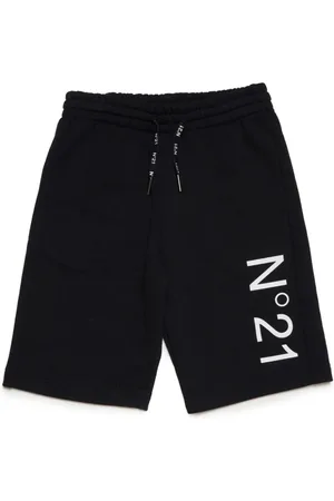 Nº21 Træningsshorts med logotryk