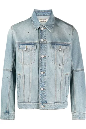 Zadig & Voltaire Kasy denimjakke med spread-krave