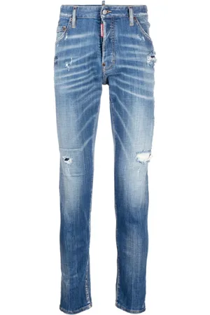 Dsquared2 Cool Guy skinnyjeans med slitageeffekt