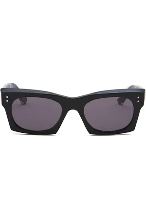 Marni Havana Edku solbriller med geometrisk stel