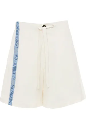 J.W.Anderson Shorts med logotryk og brede ben