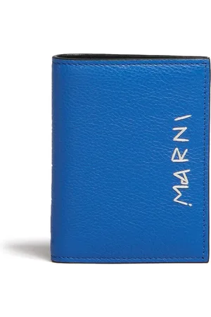 Marni Logo-broderet foldepung