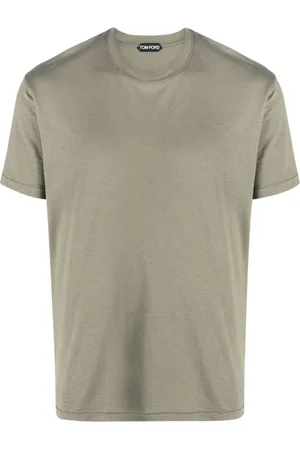 Tom Ford Kortærmet T-shirt med rund hals