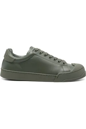 Marni Sneakers i læder med præget logo