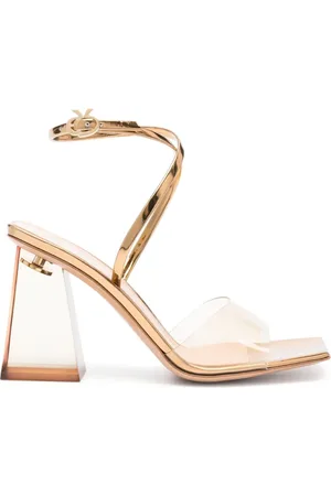 Gianvito Rossi Cosmic Sandal 90mm sandaler i læder