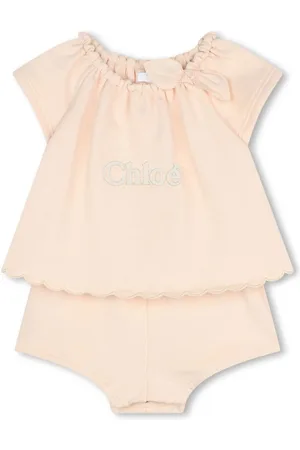 Chloé Shortssæt med broderet logo