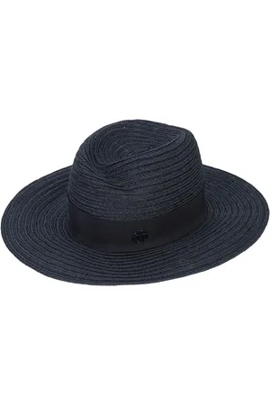 Le Mont St Michel Virginie fedora-hat i strå