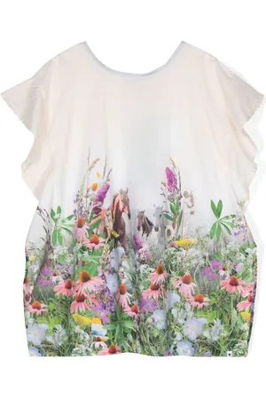 Molo Kjole med blomstertryk