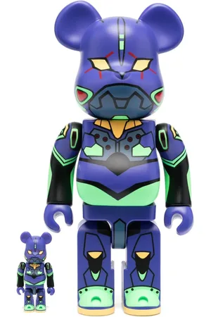 MEDICOM TOY X Evangelion BE@RBRICK 100% og 400% figursæt