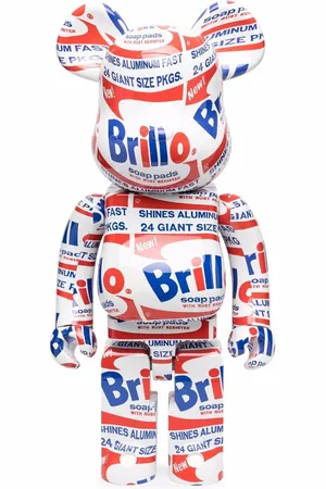 MEDICOM TOY X Andy Warhol Brillo BE@RBRICK figur