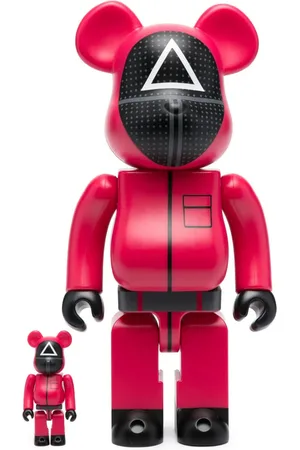 MEDICOM TOY Squid Game BE@RBRICK 100% og 400% figursæt