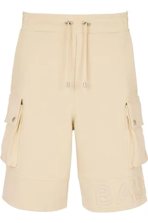Balmain Cargo-shorts med præget logo