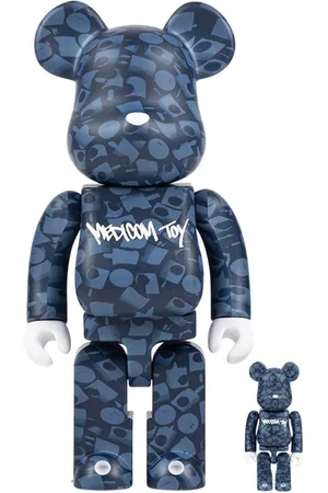 MEDICOM TOY X Stash BE@RBRICK 100% and 400% figursæt