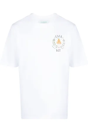 Casablanca Casa Way T-shirt med grafisk tryk