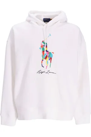 Ralph Lauren Hættetrøje med Polo Pony-tryk