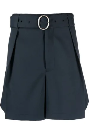 Jil Sander Shorts med brede ben og bælte