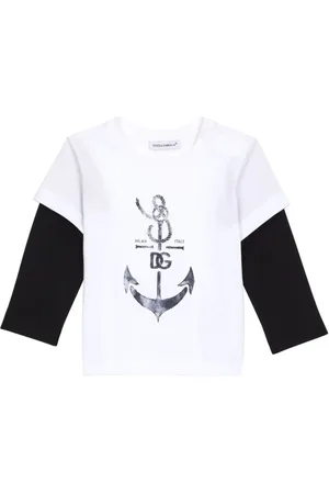 Dolce & Gabbana T-shirt med DG ankertryk