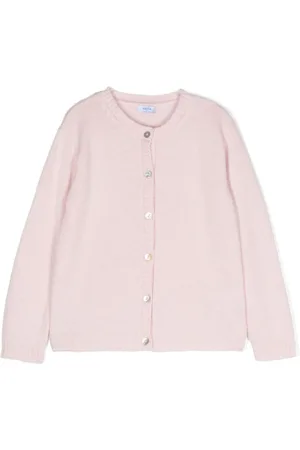 SIOLA Cardigan med ribbet kant