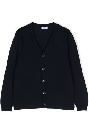 SIOLA Cardigan med knapper og V-hals